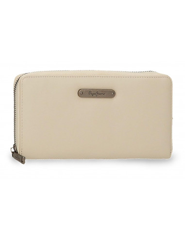 BILLETERO C/CREMALLERA PJL SALMA BEIGE